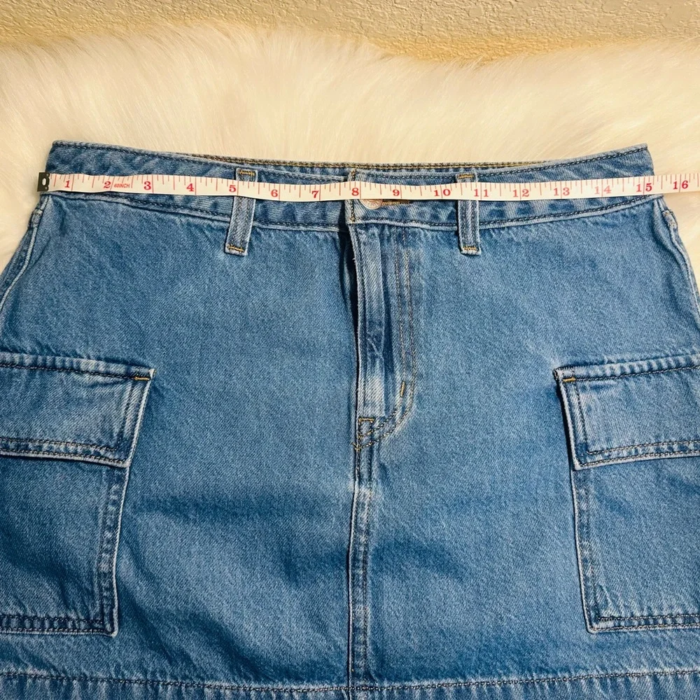 Levi's Classic Blue Mini Skirt